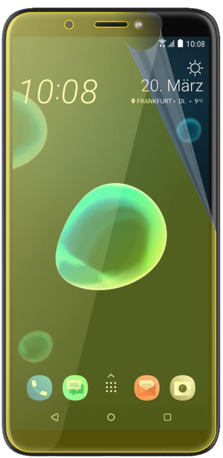 3x 3D Full Cover Schutzfolie für HTC Desire 12 (3)