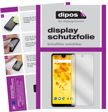 1x Schutzfolie klar für Wiko View 2 Pro Display-Sc (2)