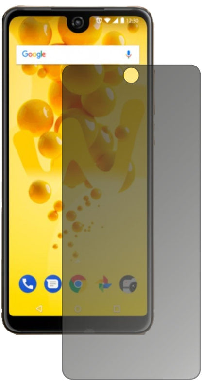 Blickschutzfolie für Wiko View 2 Pro matt Schutzfo (2)