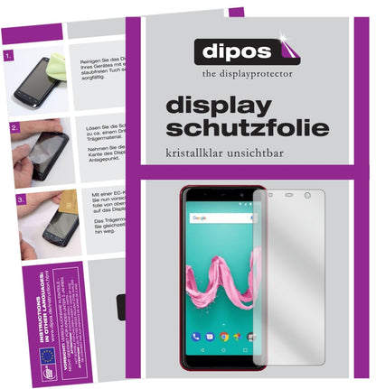 2x Schutzfolie klar für Wiko Lenny 5 Display-Schut (1)