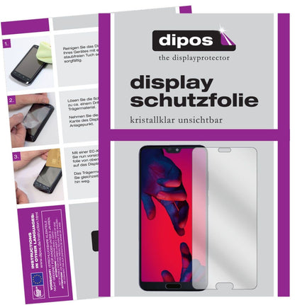1x Schutzfolie klar für Huawei P20 Pro Display-Sch (2)
