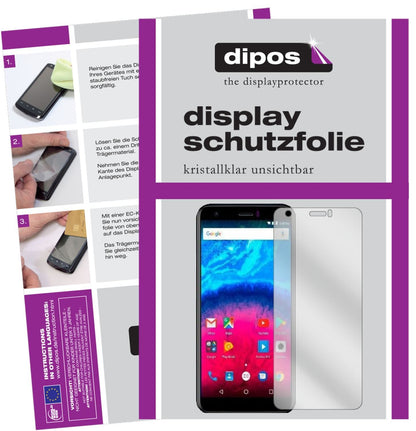 6x Schutzfolie klar für Archos Core 55S Display-Sc (1)
