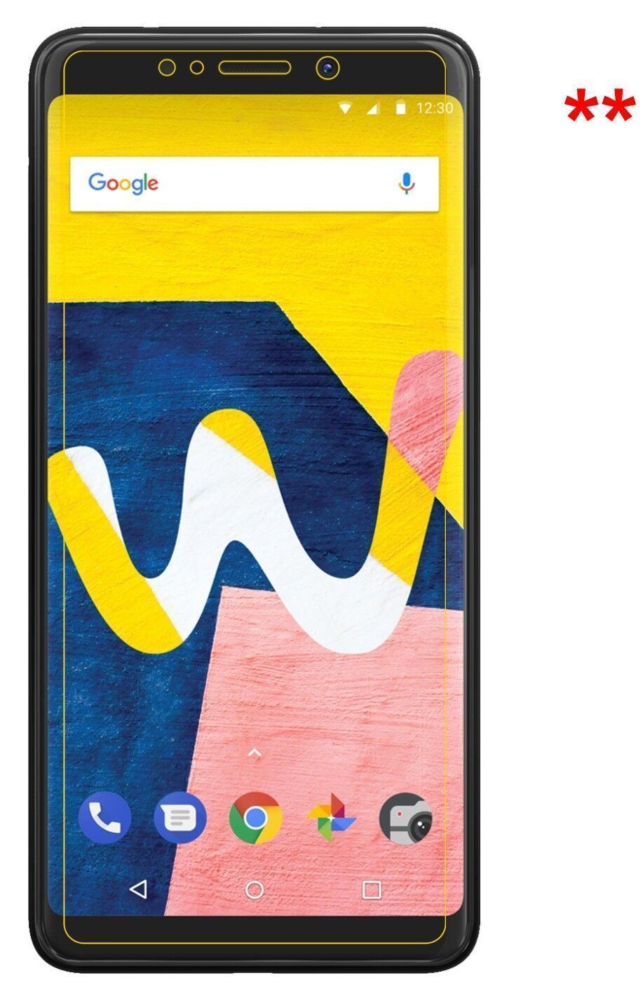 5x Schutzfolie klar für Wiko View Lite Display-Sch (5)