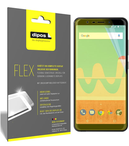 3x 3D Full Cover Schutzfolie für Wiko View Go (1)
