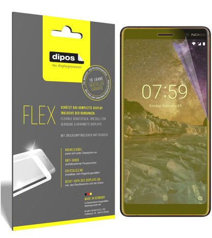 3x 3D Full Cover Schutzfolie für Nokia 7 Plus (1)