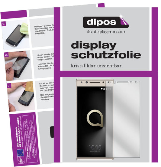 6x Schutzfolie klar für Alcatel 5 Display-Schutzfo (1)