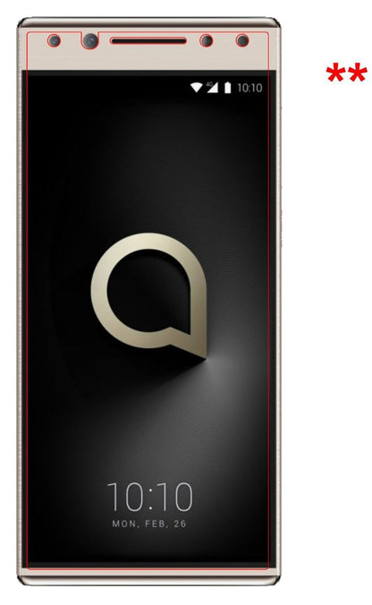 2x Schutzfolie klar für Alcatel 5 Display-Schutzfo (5)