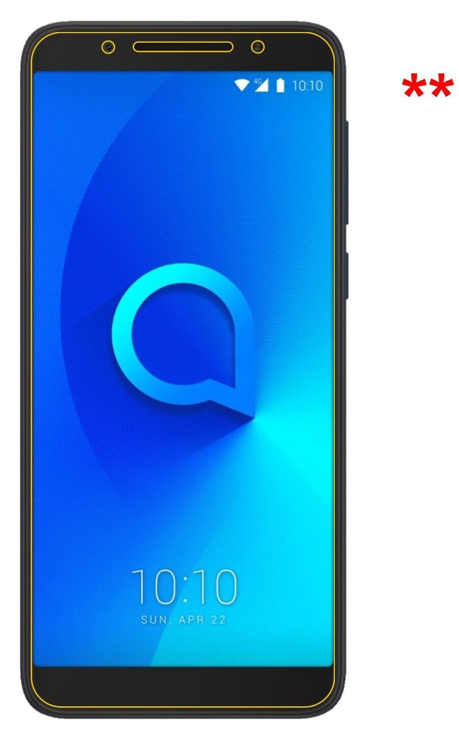 Blickschutzfolie für Alcatel 3V matt Schutzfolie P (5)