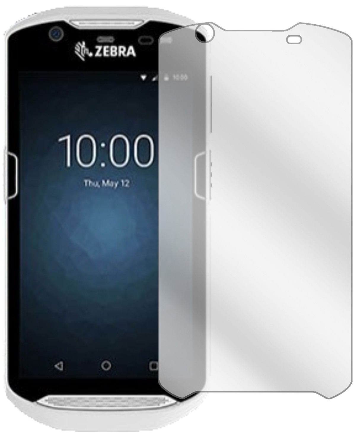6x Schutzfolie klar für Zebra TC56 Display-Schutzf (2)