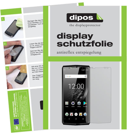 5x Schutzfolie matt für Oukitel K10 Display-Schutz (2)