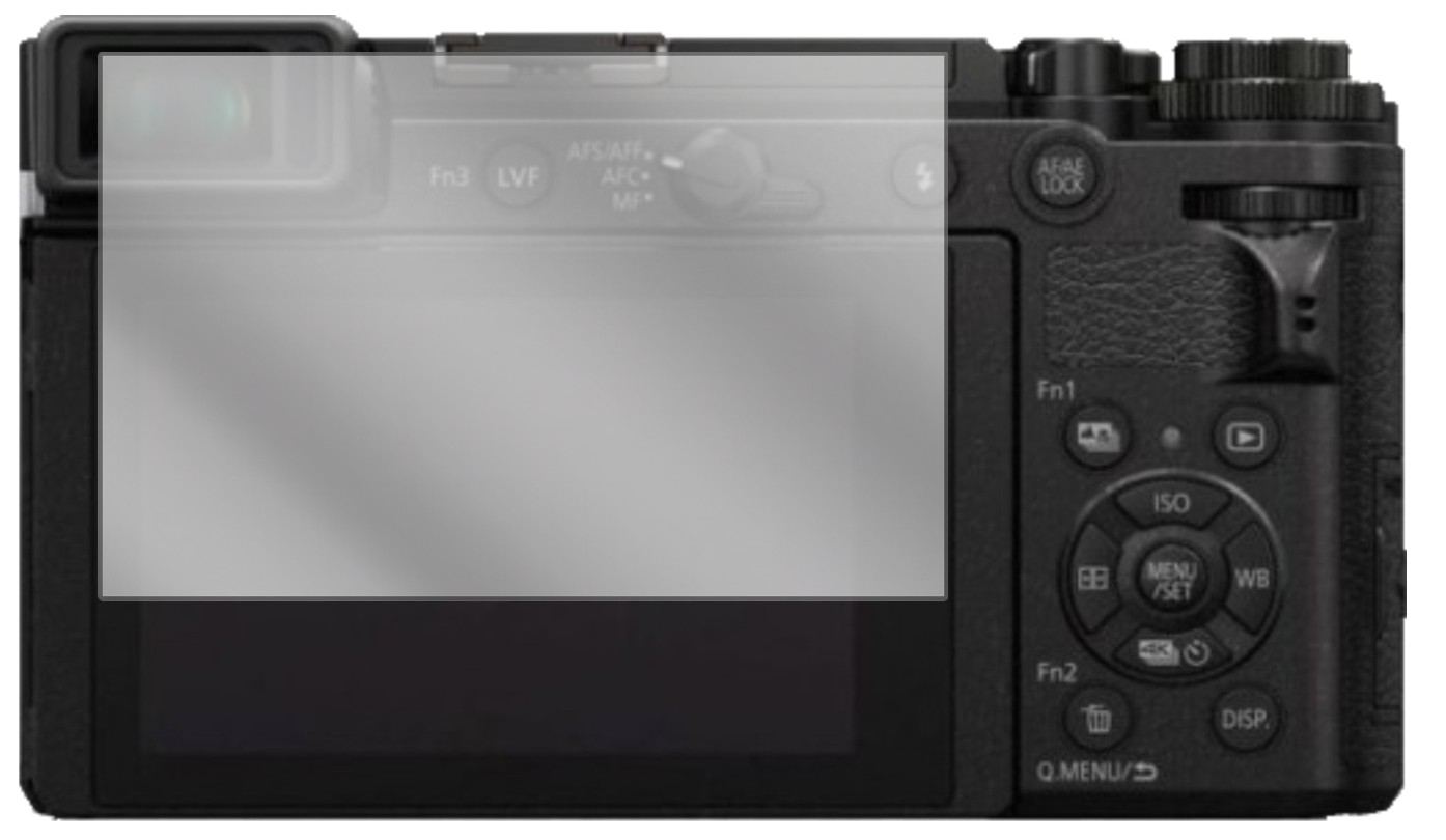 6x Schutzfolie klar für Panasonic Lumix DC-GX9 Dis (2)