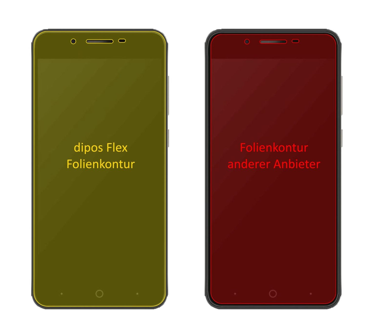3x 3D Full Cover Schutzfolie für ZTE Blade A610 Pl (2)
