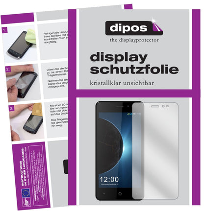 5x Schutzfolie klar für Leagoo Z6 Display-Schutzfo (2)