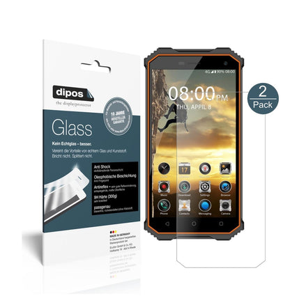 2x 9H Schutzfolie matt für Phonemax Rockey 2 Panze (1)