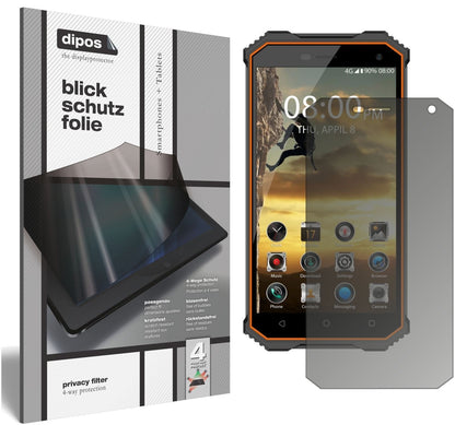 Blickschutzfolie für Phonemax Rockey 2 matt Schutz (1)