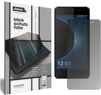 Blickschutzfolie für Leagoo Z6 matt Schutzfolie Pr (1)
