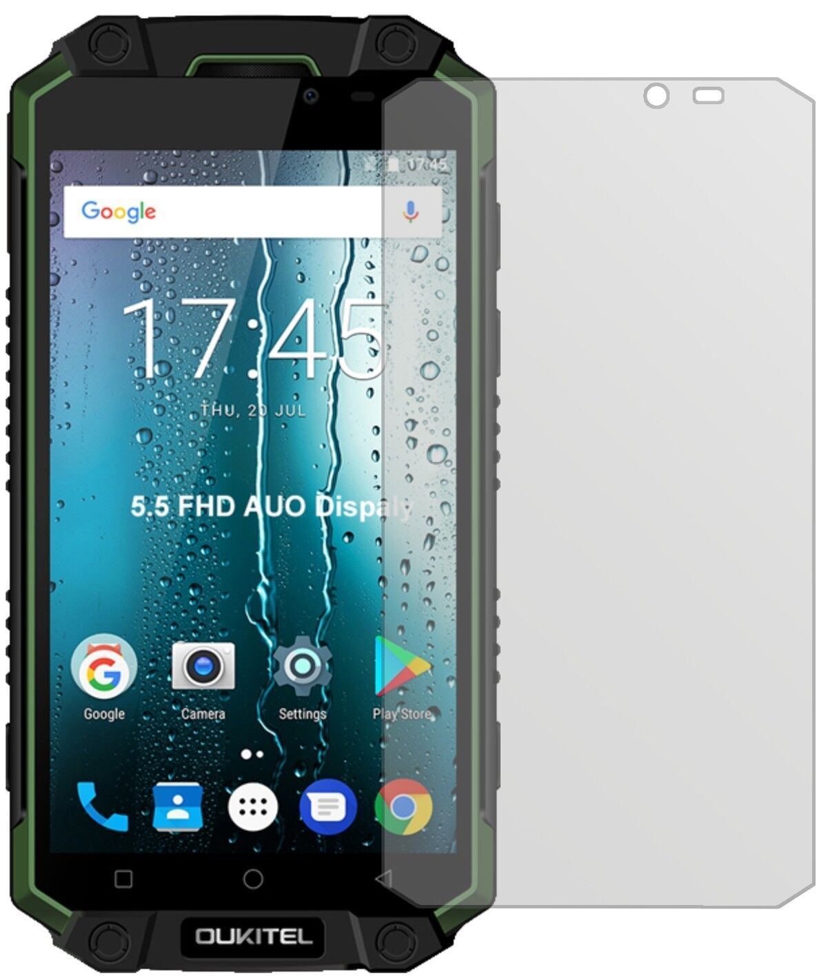 1x Schutzfolie matt für Oukitel K10000 Max Display (1)