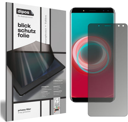 Blickschutzfolie für Ulefone Power 3S matt Schutzf (1)