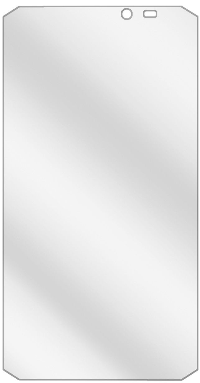 2x Schutzfolie klar für Oukitel K10000 Max Display (3)
