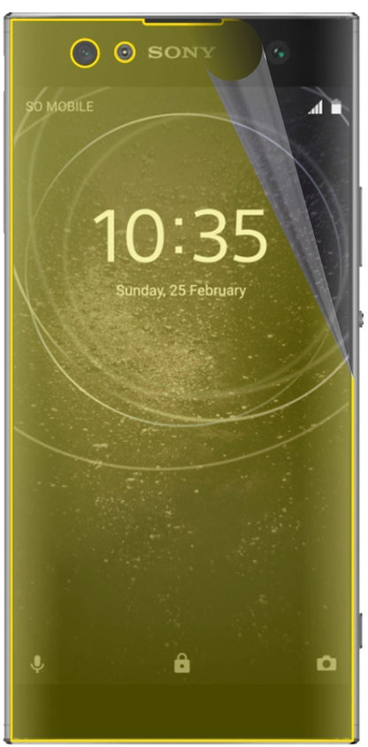 3x 3D Full Cover Schutzfolie für Sony Xperia XA2 U (3)