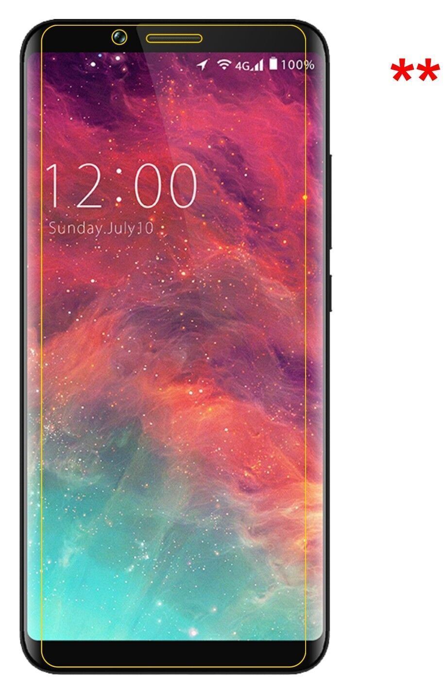 Blickschutzfolie für Umidigi S2 Lite matt Schutzfo (5)