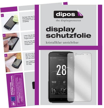 1x Schutzfolie klar für Elephone Fighter Display-S (2)