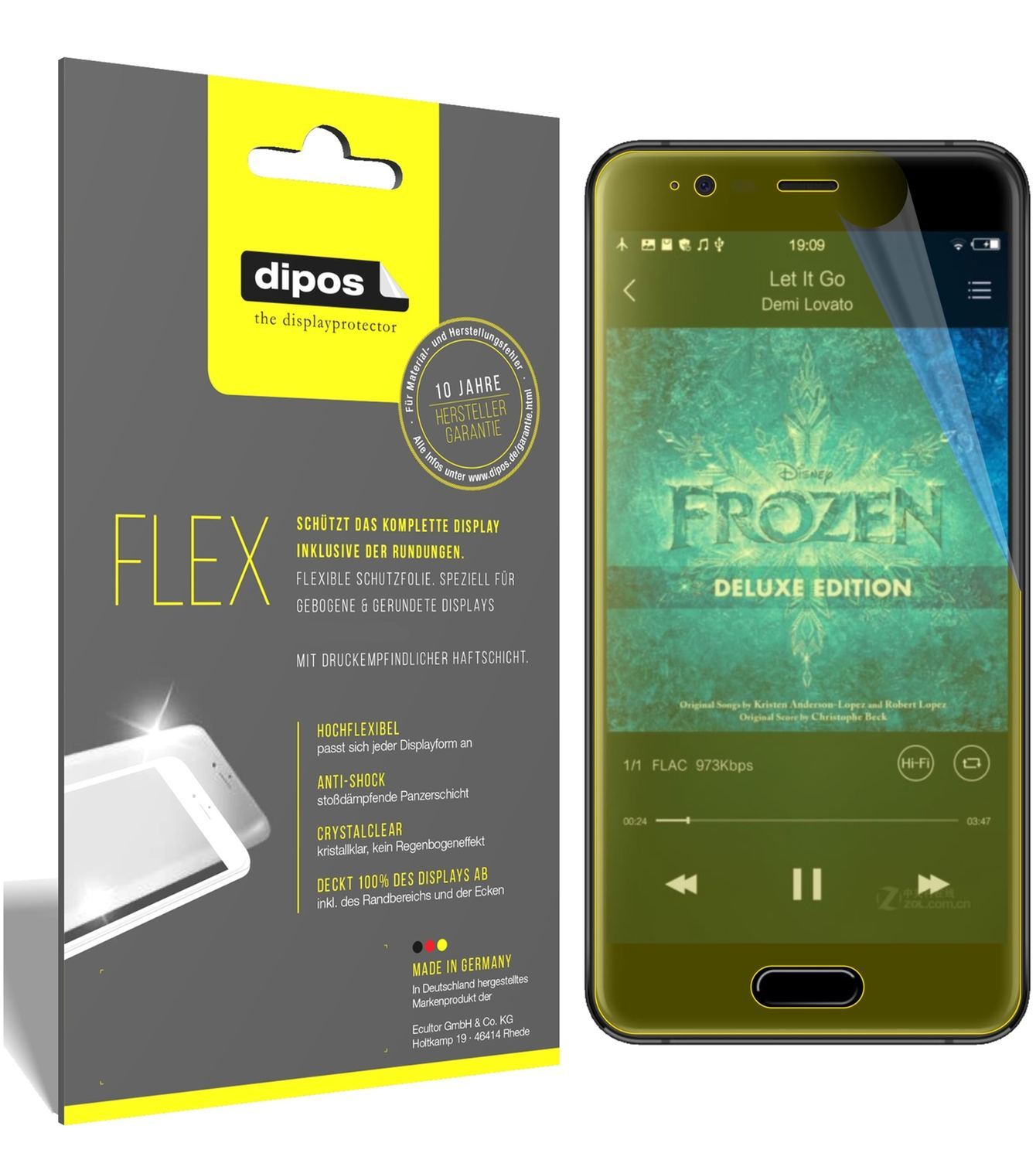 3x 3D Full Cover Schutzfolie für Blackview P6000 (1)