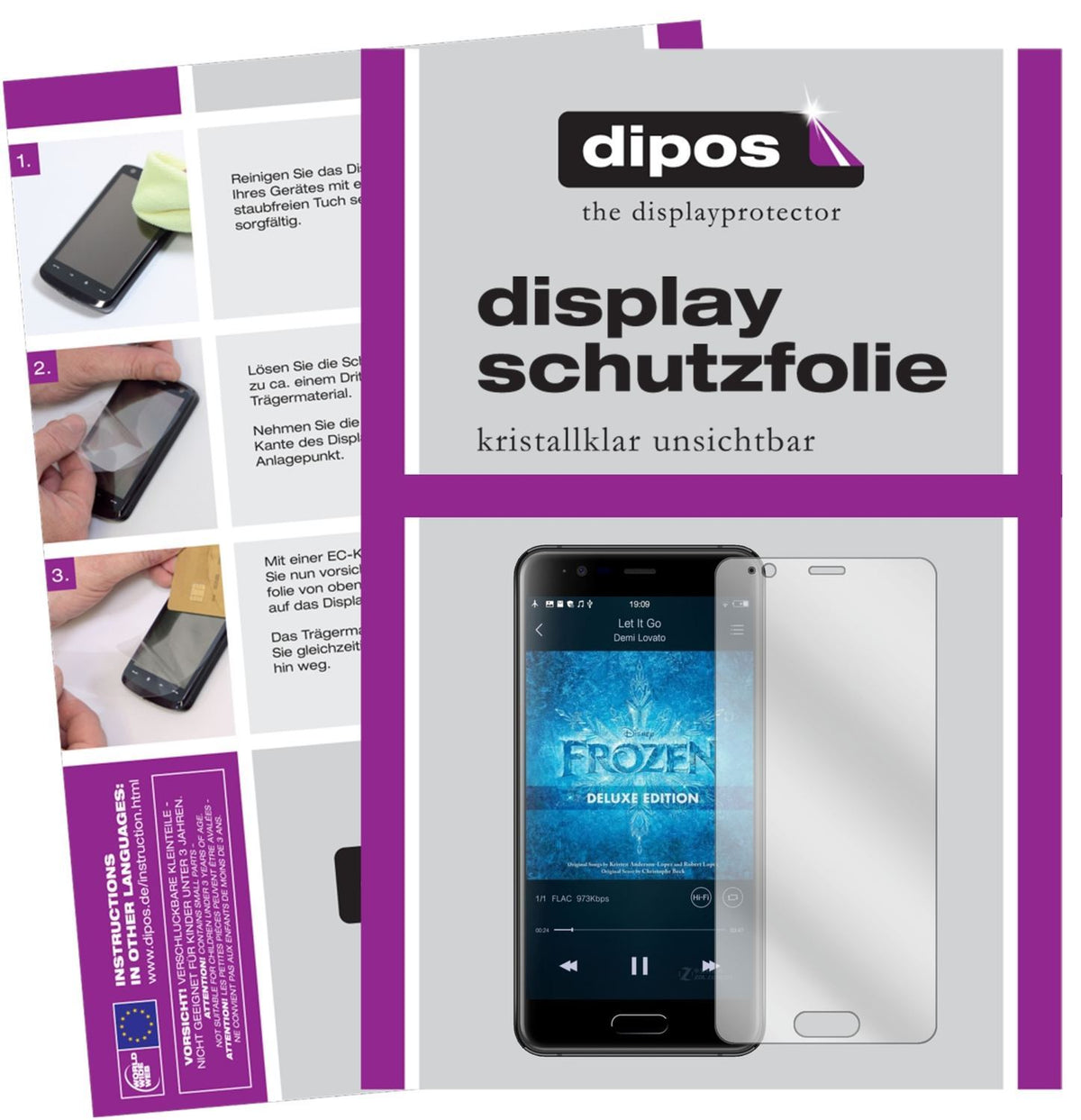 2x Schutzfolie klar für Blackview P6000 Display-Sc (1)