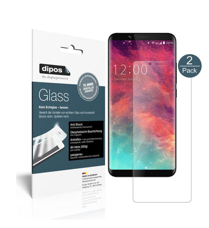 2x 9H Schutzfolie matt für Umidigi S2 Lite Panzerf (1)