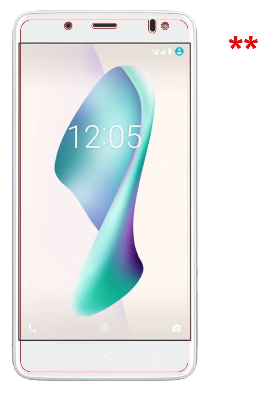 6x Schutzfolie klar für BQ Aquaris VS Plus Display (5)