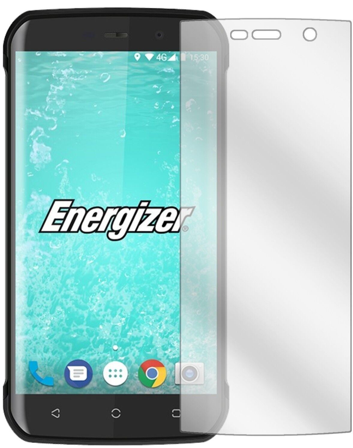 5x Schutzfolie klar für Energizer Hard Case H550S  (1)