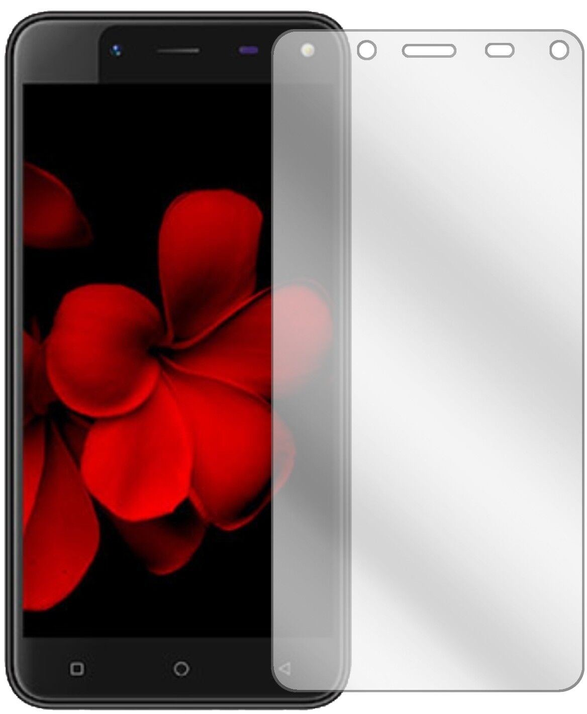 1x Schutzfolie klar für Karbonn Titanium Frames S7 (1)