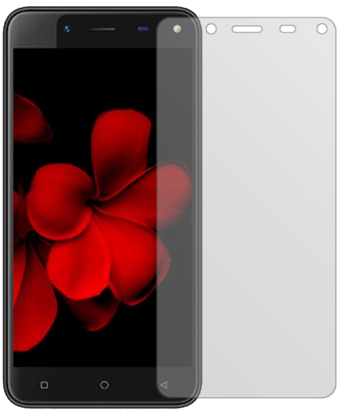 6x Schutzfolie matt für Karbonn Titanium Frames S7 (2)