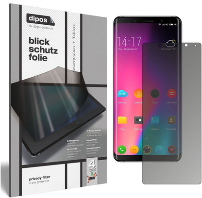 Blickschutzfolie für Elephone U Pro matt Schutzfol (2)