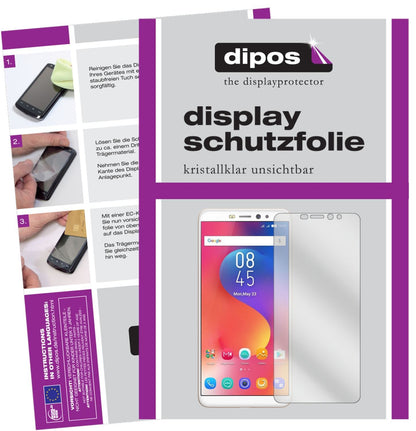 6x Schutzfolie klar für Infinix Hot S3 Display-Sch (1)