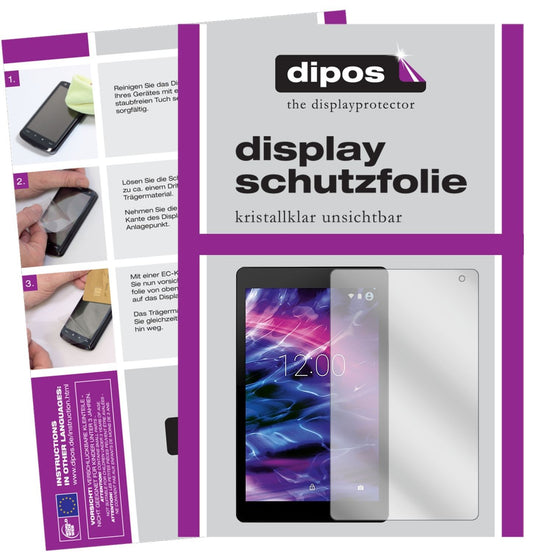 2x Schutzfolie klar für Medion Lifetab P10601 Disp (1)