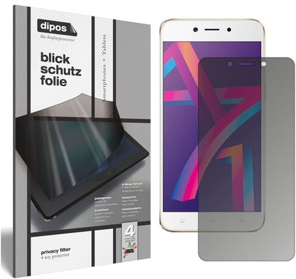 Blickschutzfolie für Oppo A71 2018 matt Schutzfoli (2)