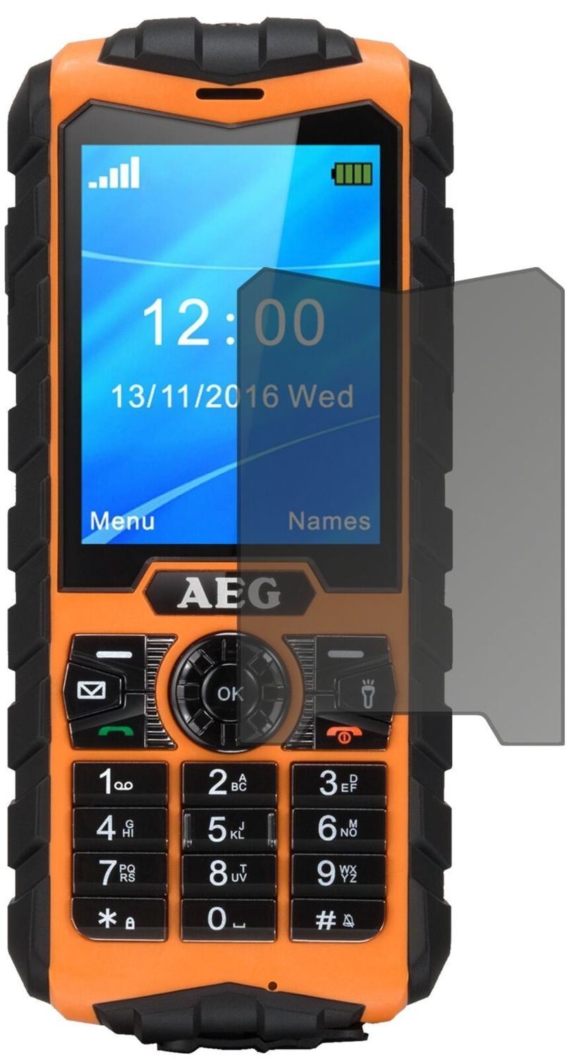 Blickschutzfolie für AEG M550 matt Schutzfolie Pri (1)