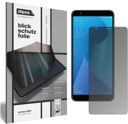 Blickschutzfolie für Asus ZenFone Max Plus M1 (ZB5 (1)