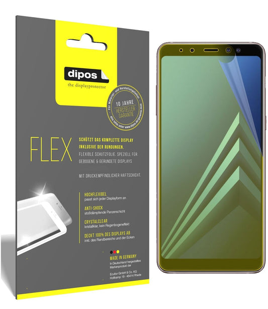 3x 3D Full Cover Schutzfolie für Samsung Galaxy A8 (1)