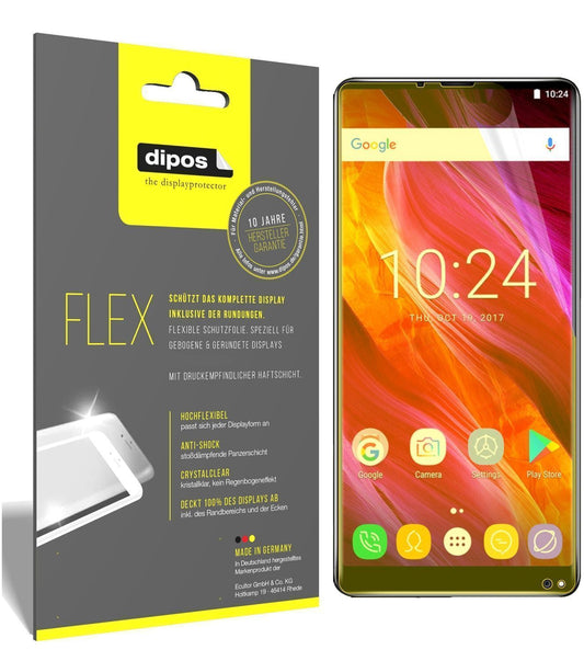 3x 3D Full Cover Schutzfolie für Oukitel Mix 2 (1)