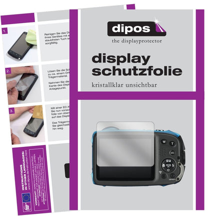 5x Schutzfolie klar für Fujifilm FinePix XP130 Dis (2)