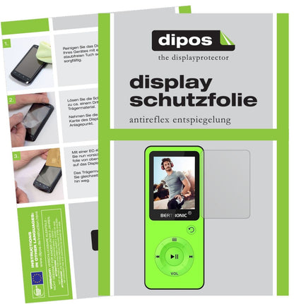 5x Schutzfolie matt für Bertronic BC09 Royal MP3-P (2)