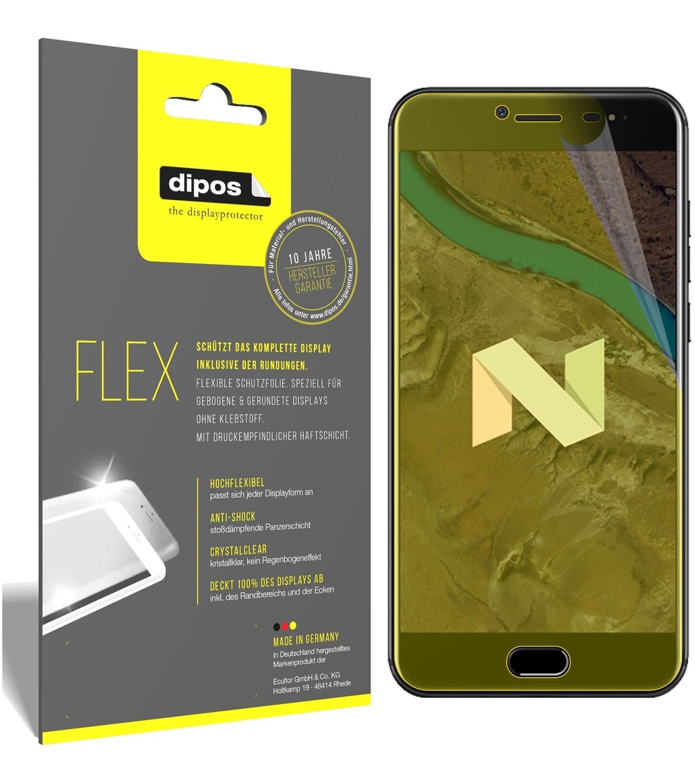 2x 3D Full Cover Schutzfolie für Ulefone T1 Premiu (2)