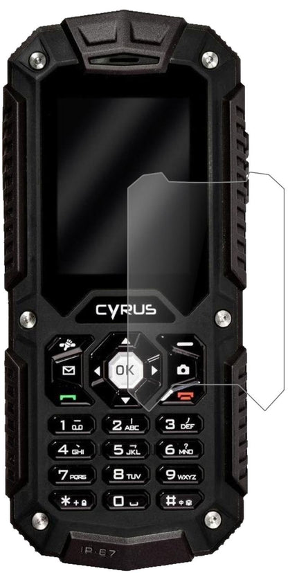 2x 9H Schutzfolie matt für Cyrus CM6 Panzerfolie (2)