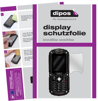 6x Schutzfolie klar für Cyrus CM6 Display-Schutzfo (1)