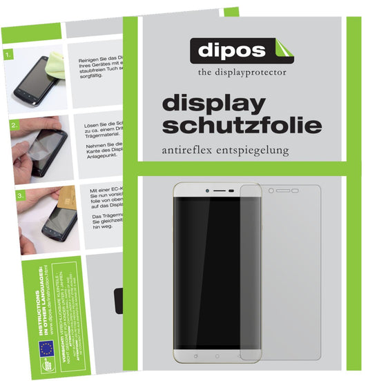 6x Schutzfolie matt für Coolpad Torino R108 Displa (1)