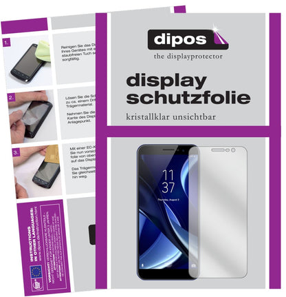 6x Schutzfolie klar für HOMTOM S16 Display-Schutzf (1)