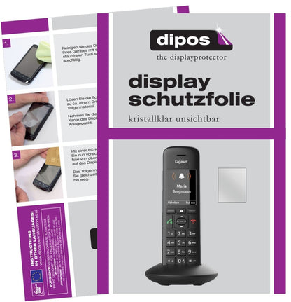 2x Schutzfolie klar für Gigaset C570 Display-Schut (1)