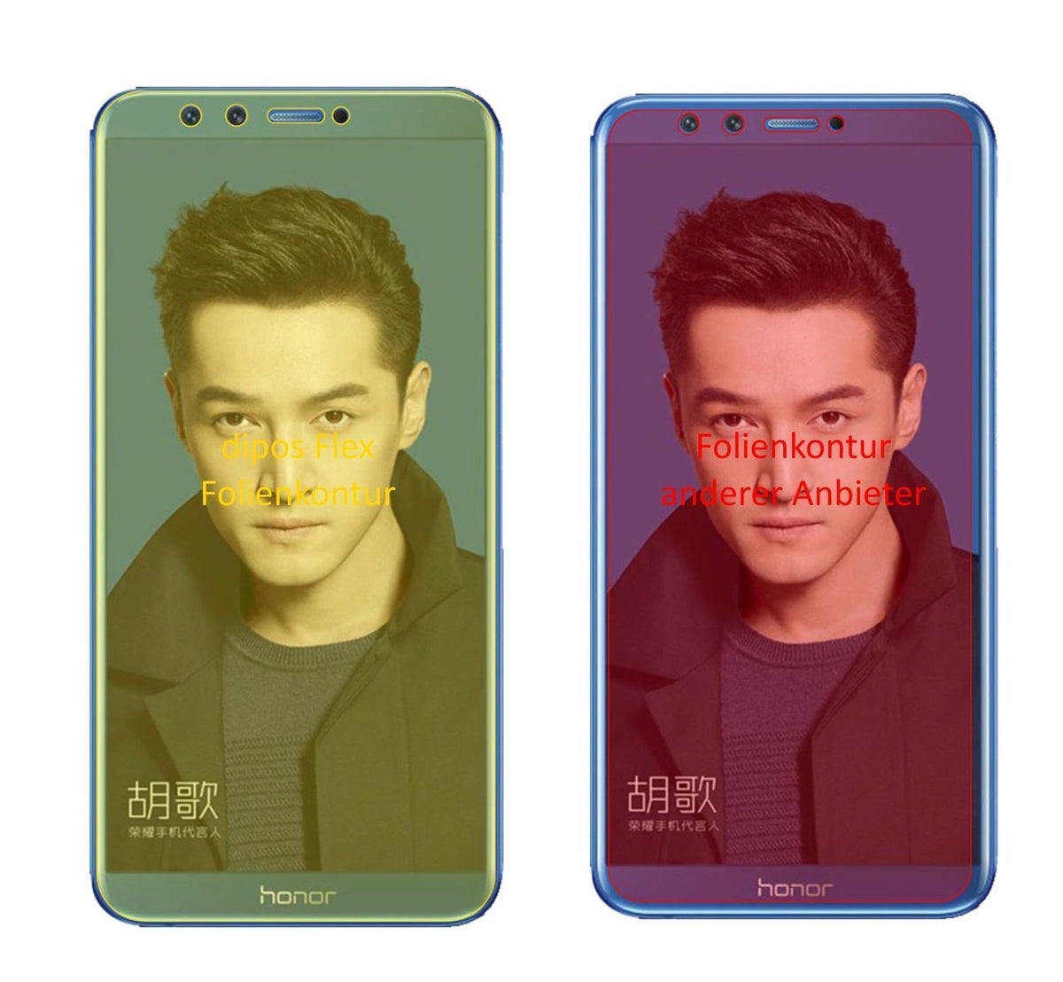 3x 3D Full Cover Schutzfolie für Huawei Honor 9 Li (2)